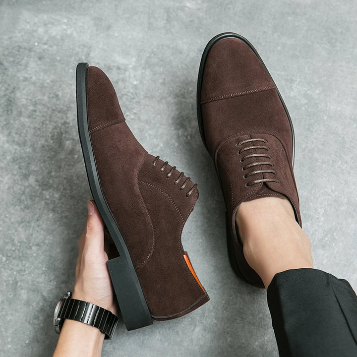 Verano Men's Leather Oxford Shoes for Casual & Formal Wear
