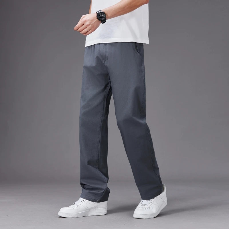 Men's Cotton Trousers with Deep Pockets | Arden