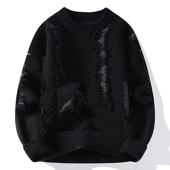 Frayed Knit Sweater – Men's Pullover | Camden