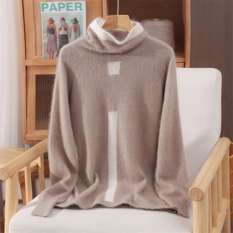 Women's Mink Cashmere Sweater | Savona