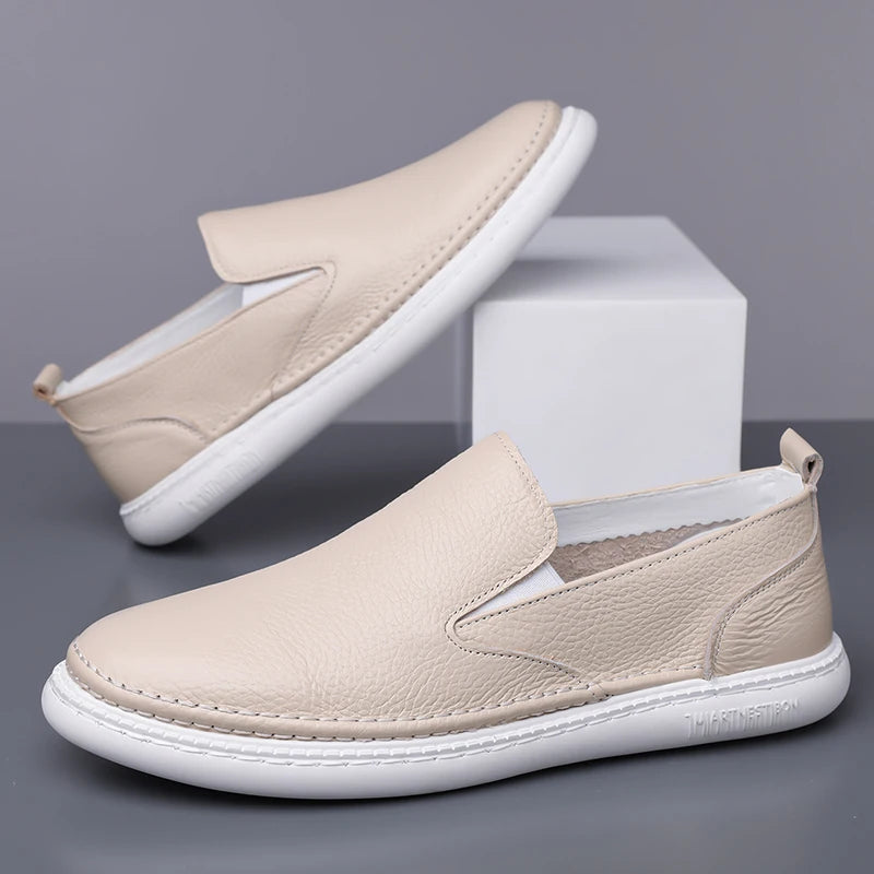 Men's Genuine Leather Loafers | Savoni