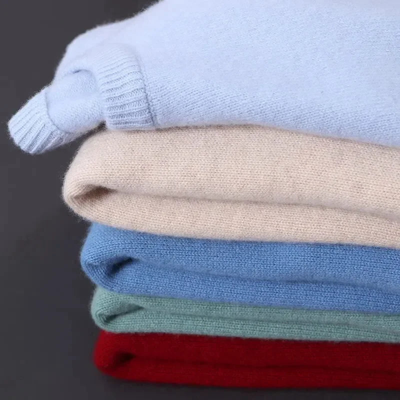 Cashmere Blend Sweater – Men's Soft Knit Pullover | Verano
