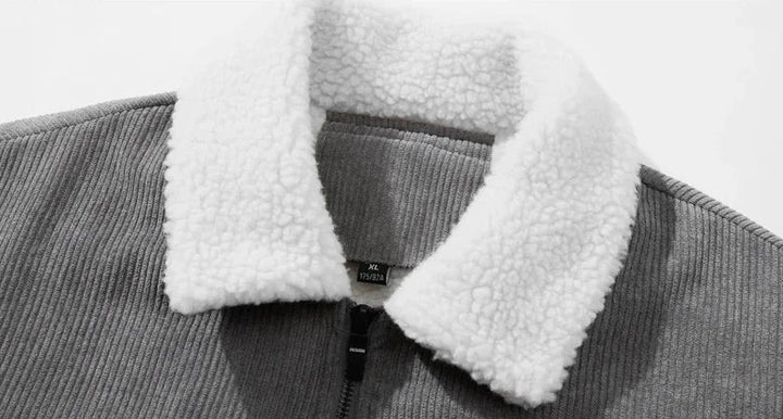 Arden Cotton Zip-Up Jacket