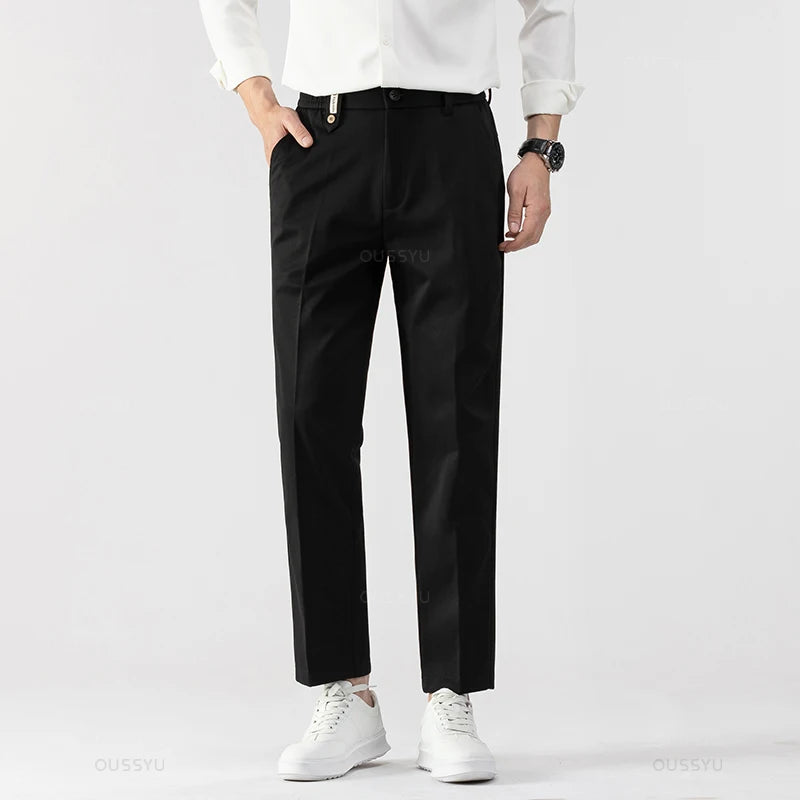Men's Dress Pants – Straight-Leg Trousers | Harrison