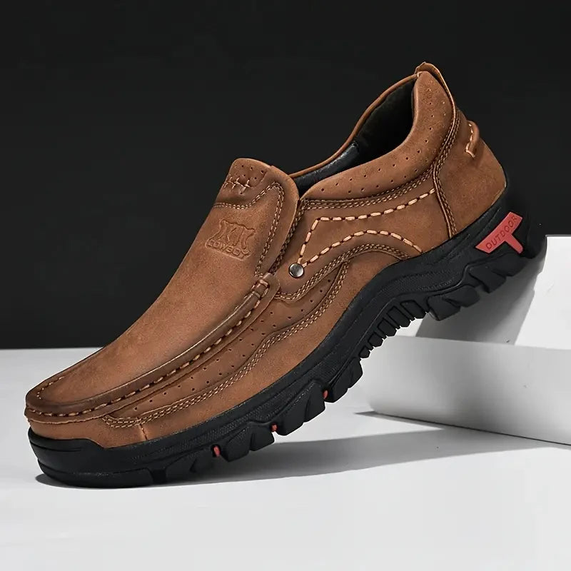 Arden Men's Leather Slip-On Shoes