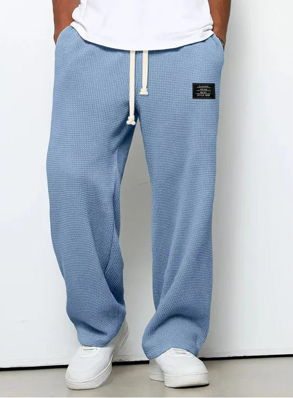 Men's Waffle Knit Drawstring Pants | Arden