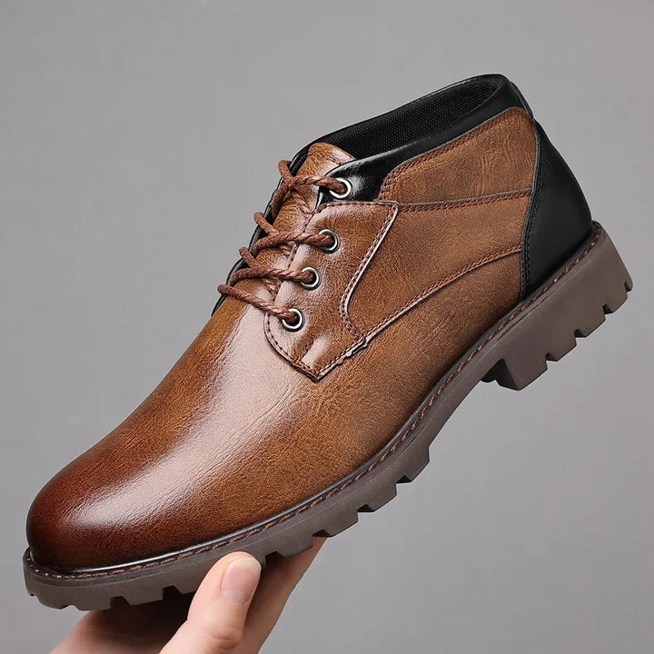 Men's Leather Ankle Boots | Savonti
