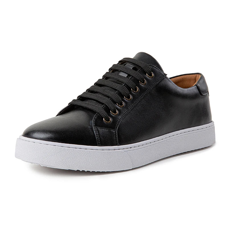 Men's Genuine Leather Sneakers | Savoni