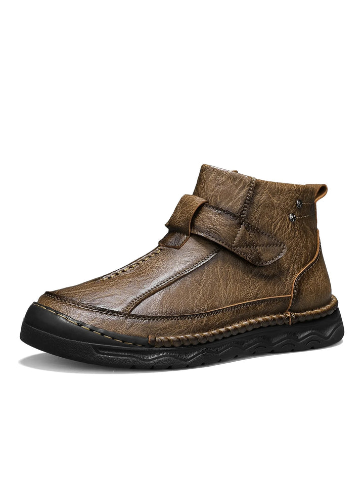 Men's Italian Leather Ankle Boots | Savonti