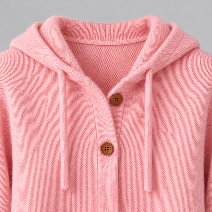 Serena Cotton Hooded Cardigan