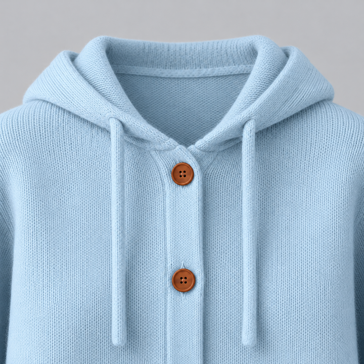 Serena Cotton Hooded Cardigan