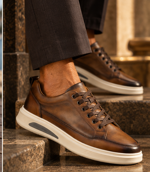 Marco Genuine Leather Sneakers