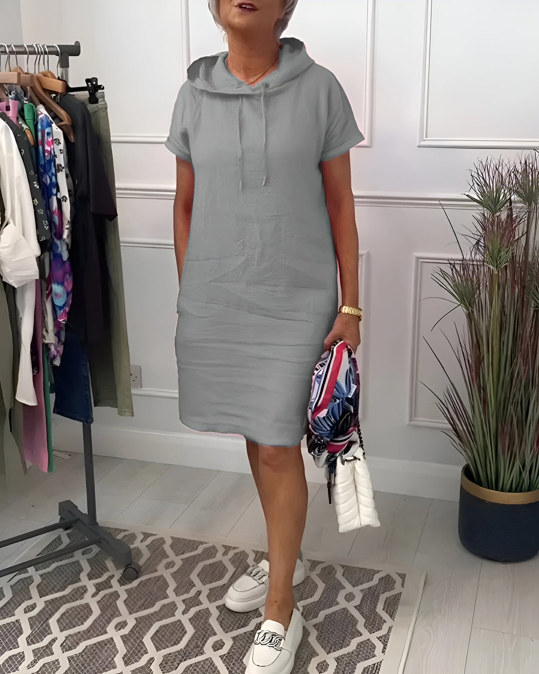 Hoodie Dress – Women's Casual Dress | Amara