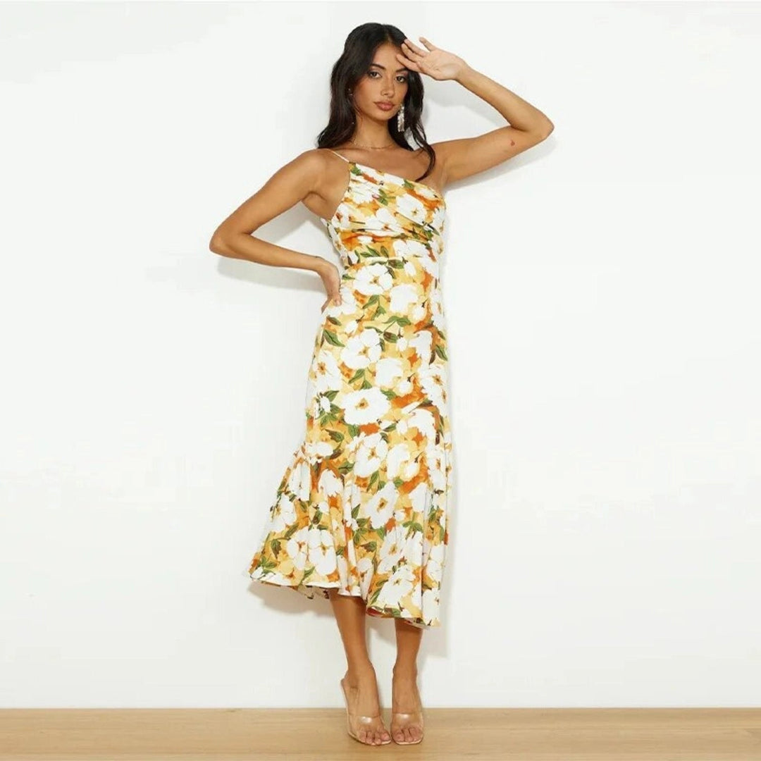Floral Maxi Dress – Women's Casual Vacation Dress | Liora