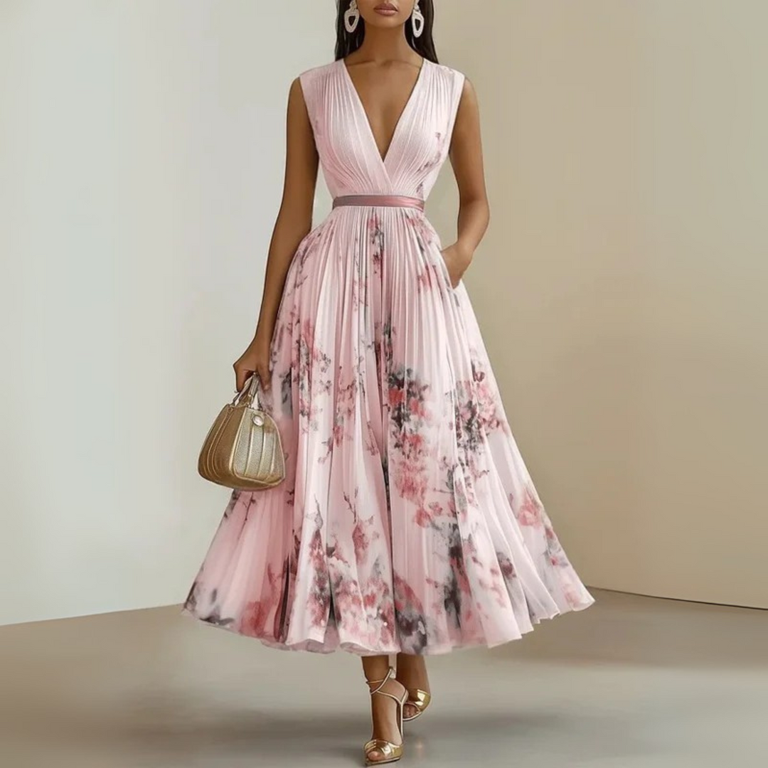Sleeveless Maxi Dress – Women's Casual Summer Dress | Natalia
