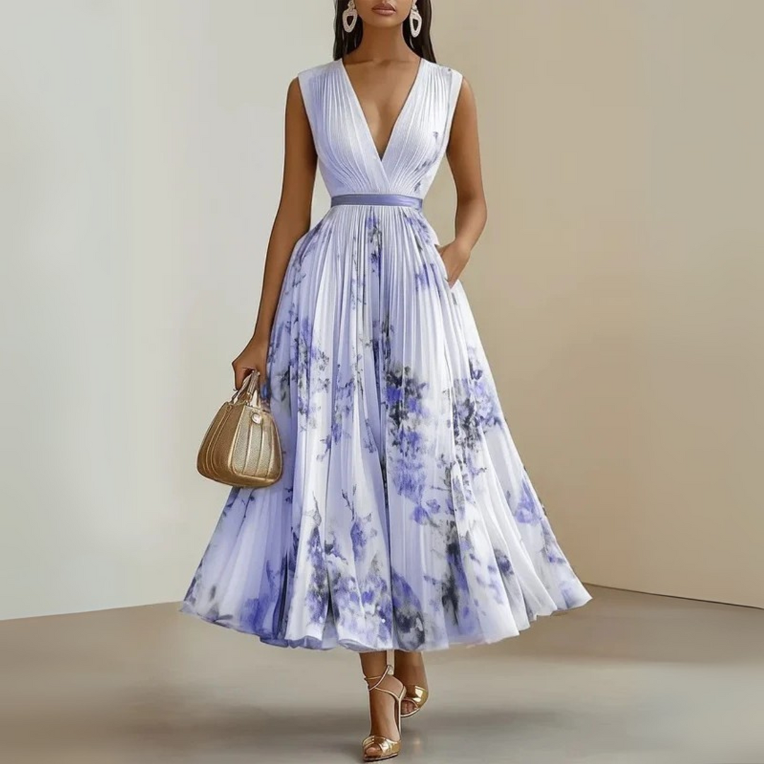 Sleeveless Maxi Dress – Women's Casual Summer Dress | Natalia