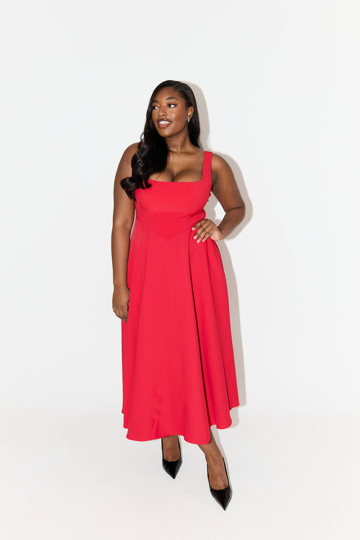 Midi Dress – Women's Elegant Dress | Seraphina