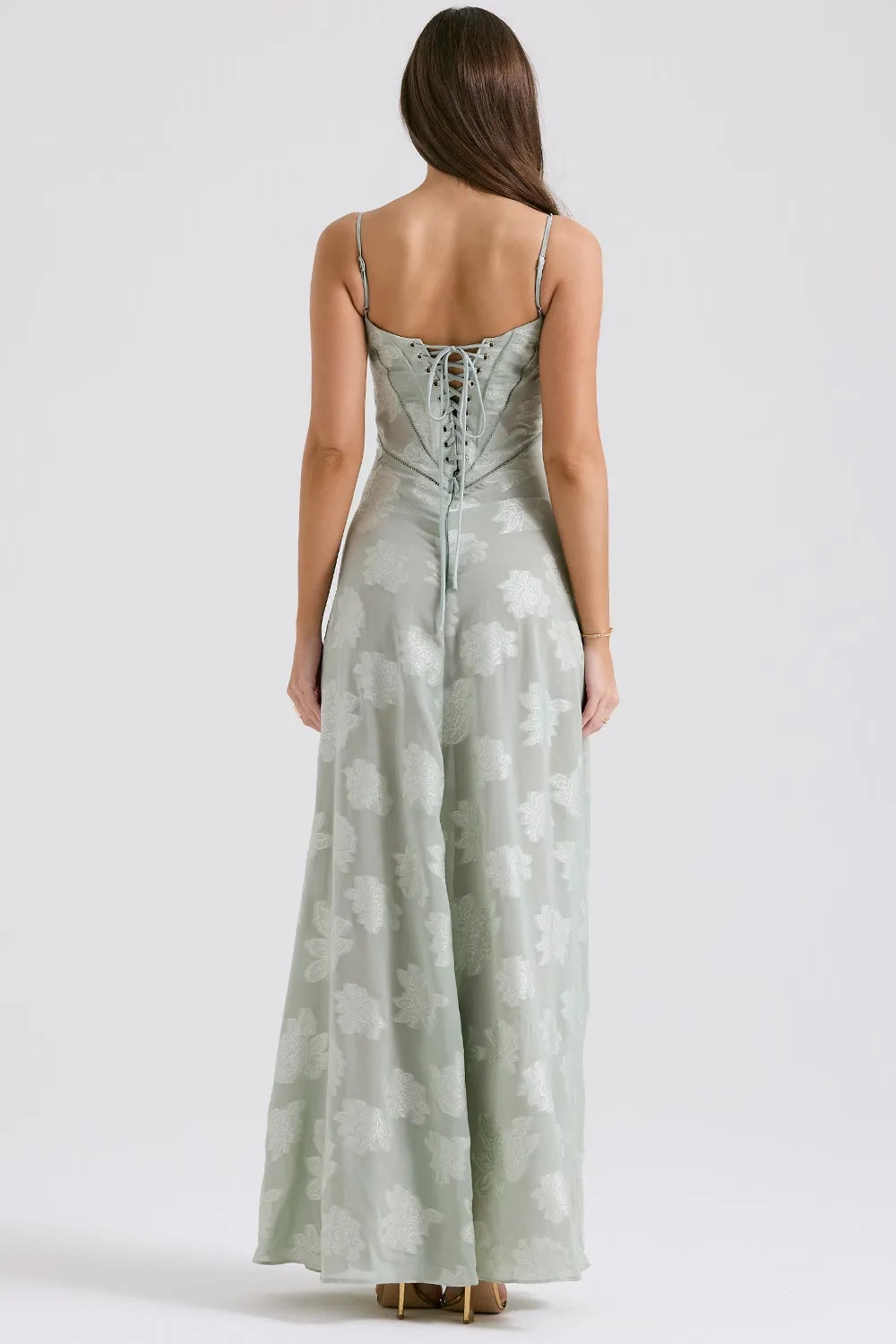 Open Back Maxi Dress – Women's Elegant Dress | Seraphina