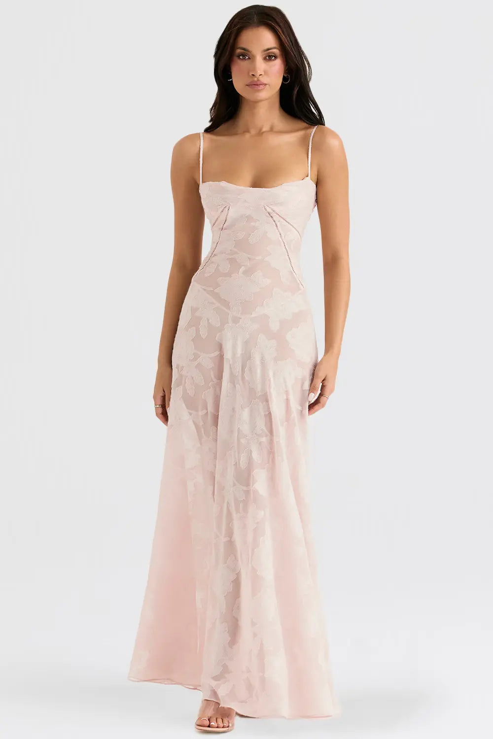 Open Back Maxi Dress – Women's Elegant Dress | Seraphina