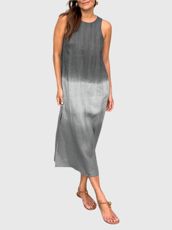 Printed Midi Dress – Women's Casual Dress | Elara