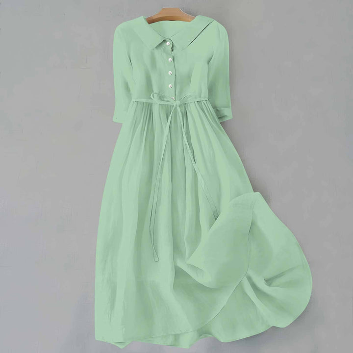 Tie Waist Maxi Dress – Women's Summer Dress | Celina