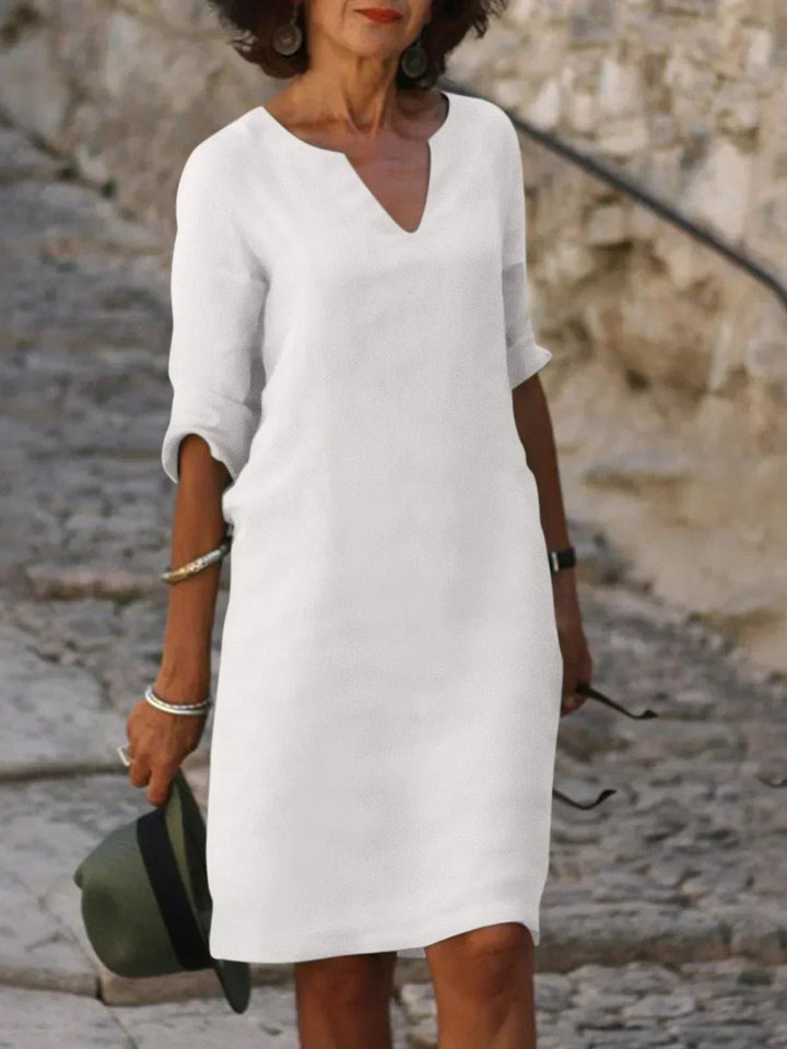 Linen Midi Dress – Women's Casual Summer Dress | Seraphine