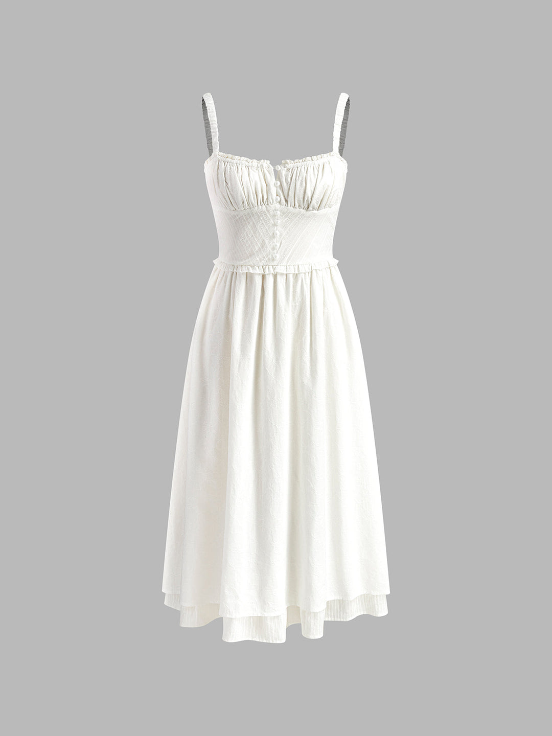 Spaghetti Strap Midi Dress – Women's Summer Dress | Celeste