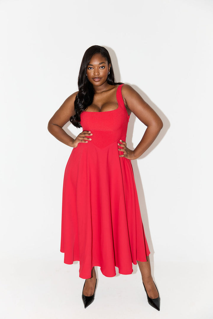 Midi Dress – Women's Elegant Dress | Seraphina