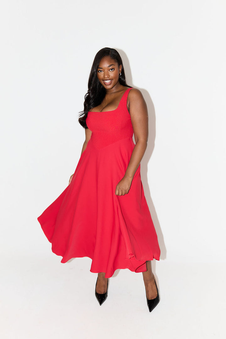 Midi Dress – Women's Elegant Dress | Seraphina