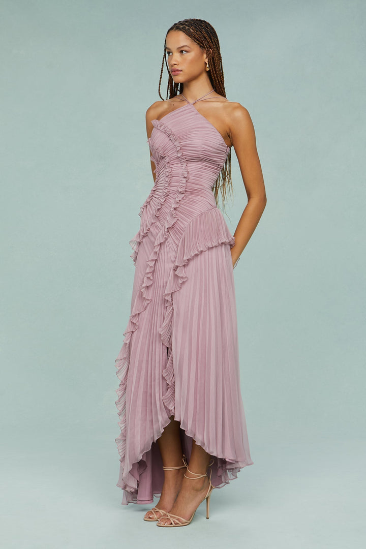 Halter Neck Maxi Dress – Women's Elegant Dress | Celina