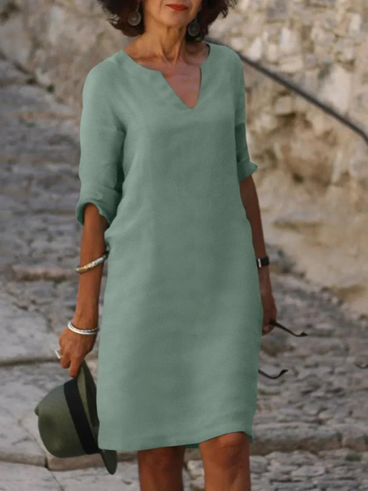 Linen Midi Dress – Women's Casual Summer Dress | Seraphine