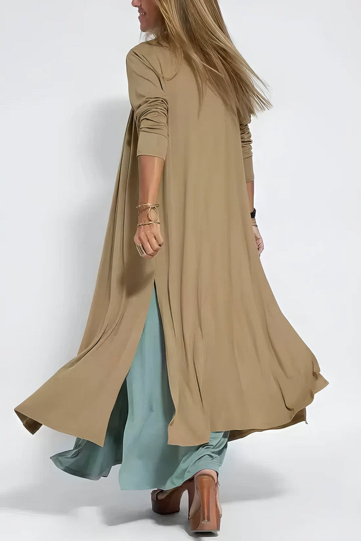 Draped Maxi Dress – Women's Casual Dress | Seraphina