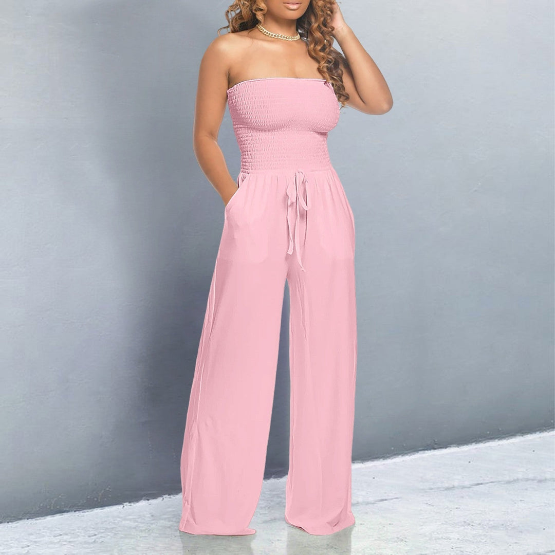 Aurora | Trendy Off-Shoulder Jumpsuit