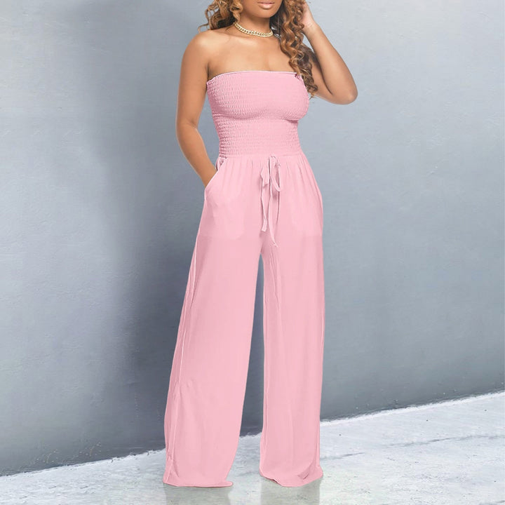 Aurora | Trendy Off-Shoulder Jumpsuit