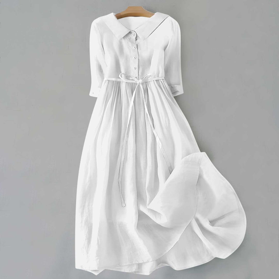 Tie Waist Maxi Dress – Women's Summer Dress | Celina