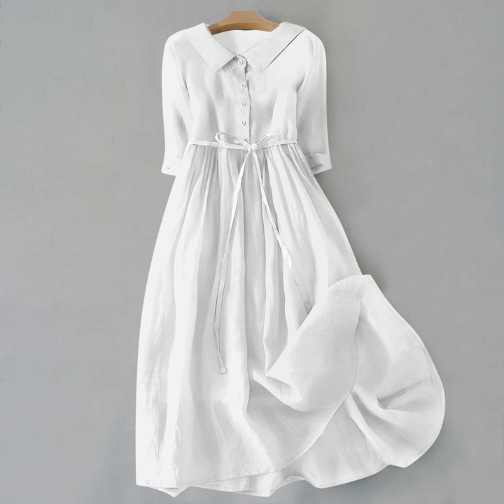 Tie Waist Maxi Dress – Women's Summer Dress | Celina