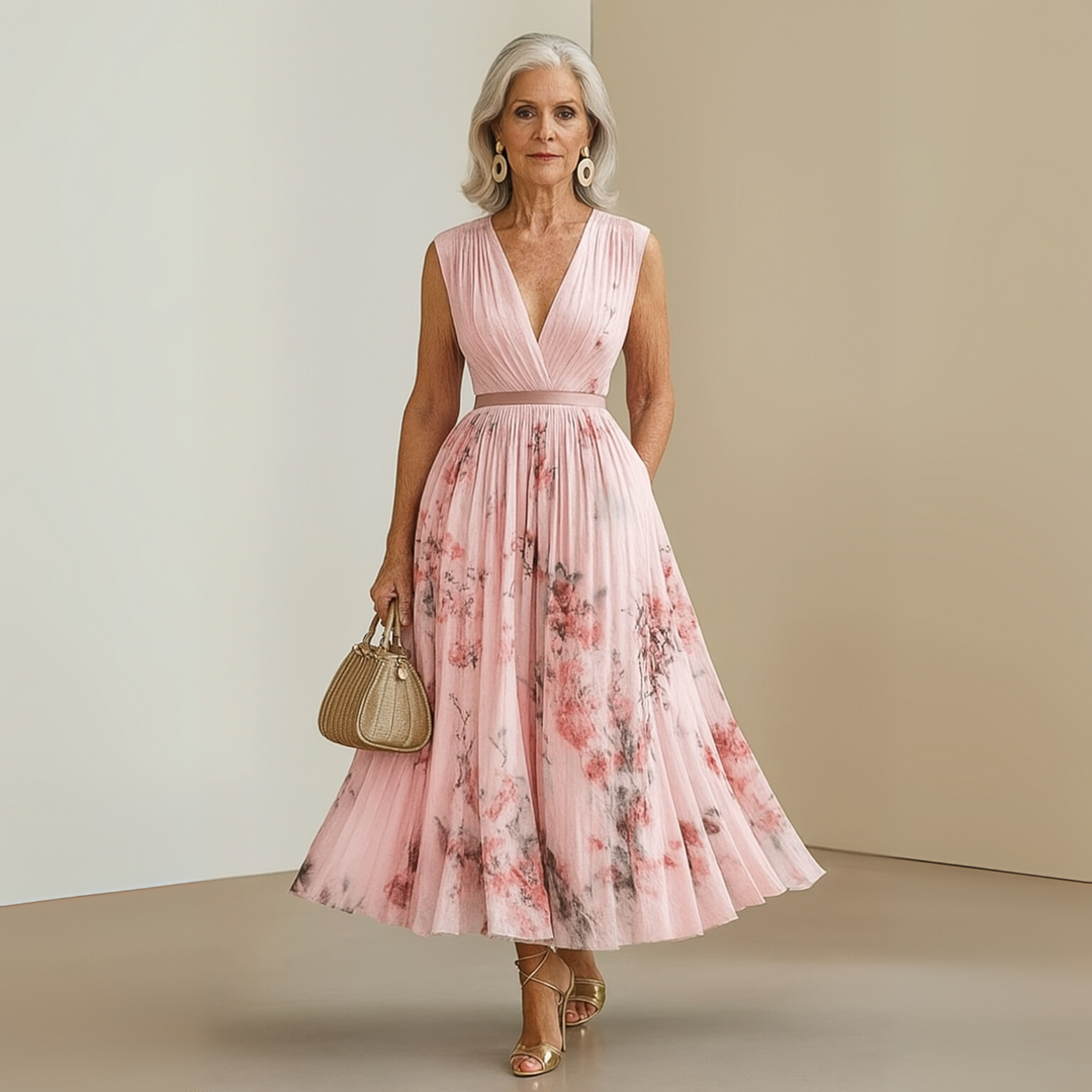 Sleeveless Maxi Dress – Women's Casual Summer Dress | Natalia