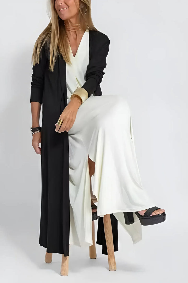 Draped Maxi Dress – Women's Casual Dress | Seraphina