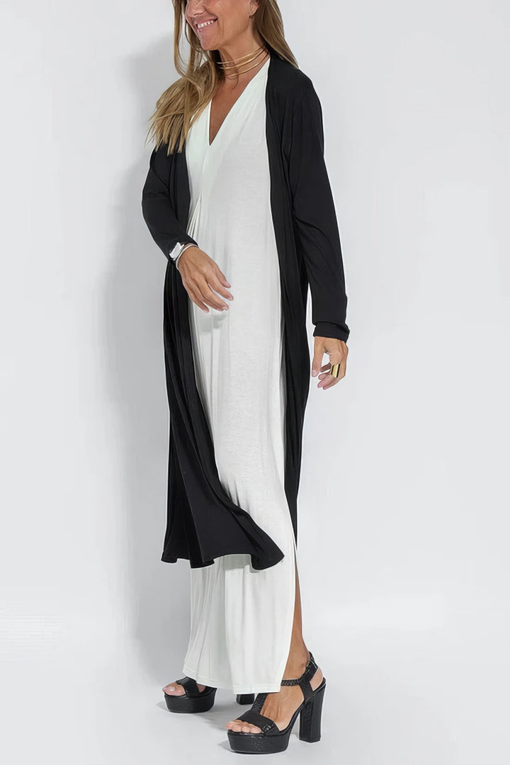 Draped Maxi Dress – Women's Casual Dress | Seraphina