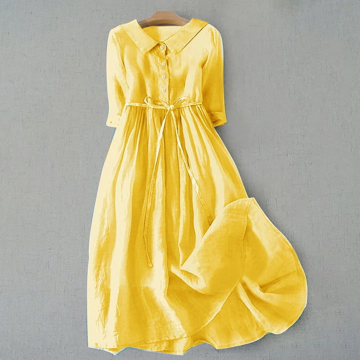 Tie Waist Maxi Dress – Women's Summer Dress | Celina