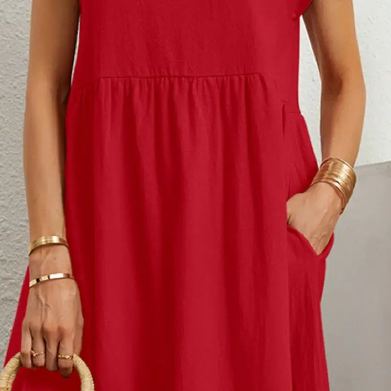 Smocked Pocket Midi Dress – Women's Casual Summer Dress | Seraphine