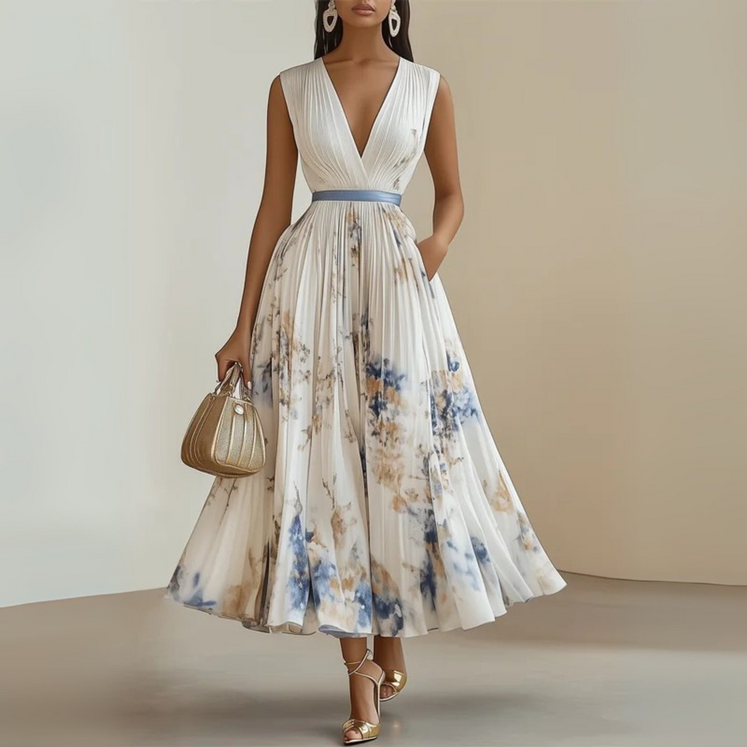 Sleeveless Maxi Dress – Women's Casual Summer Dress | Natalia