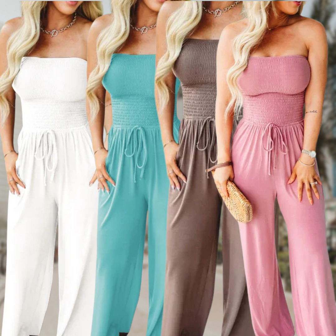 Aurora | Trendy Off-Shoulder Jumpsuit