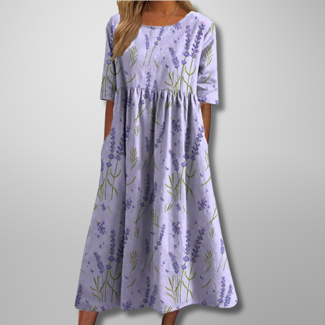Floral Maxi Dress – Women's Casual Summer Dress | Amara