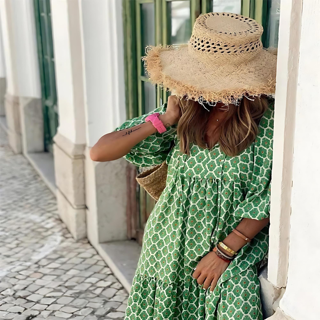 Polka Dot Maxi Dress – Women's Casual Dress | Evelina
