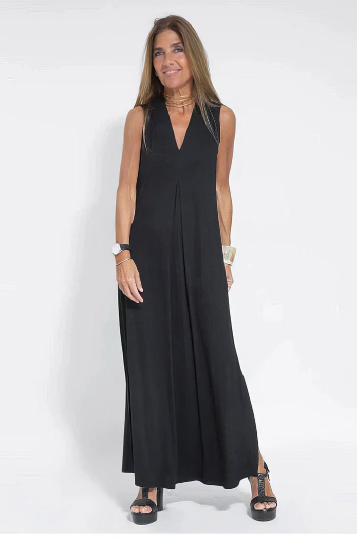 Draped Maxi Dress – Women's Casual Dress | Seraphina