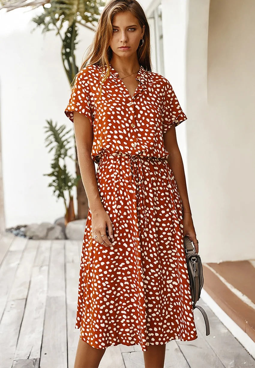 Midi Dress – Women's Casual Summer Dress | Livia