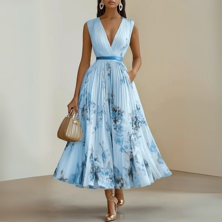 Sleeveless Maxi Dress – Women's Casual Summer Dress | Natalia