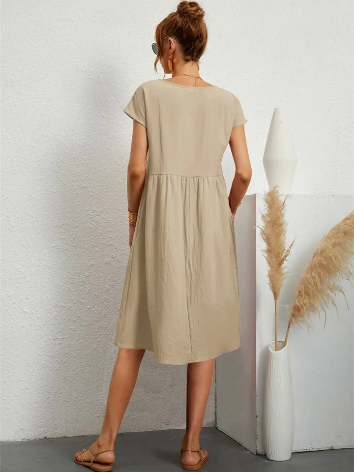 Smocked Pocket Midi Dress – Women's Casual Summer Dress | Seraphine