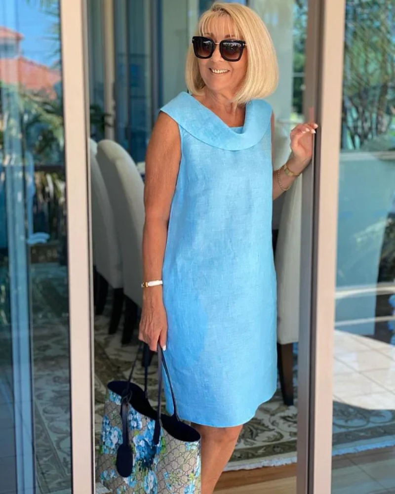 Sleeveless Shift Dress – Women's Casual Dress | Celeste